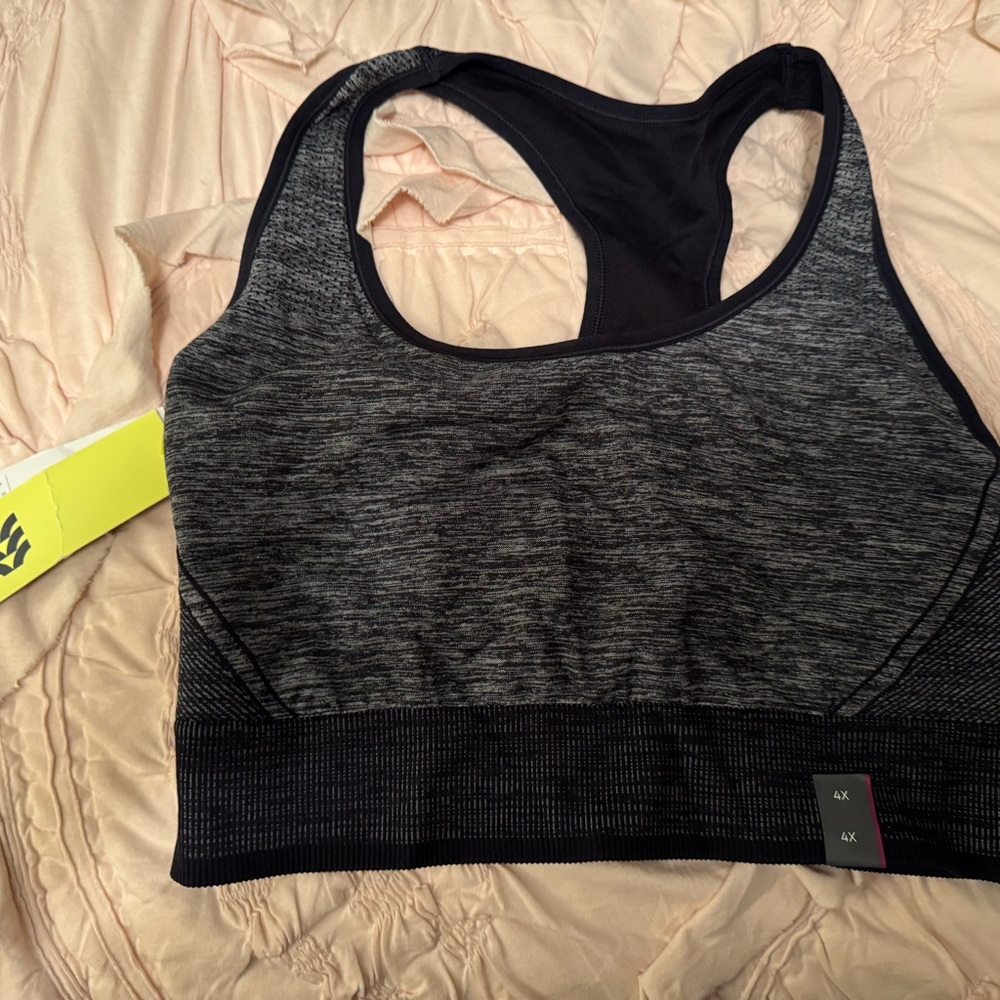 Women's Black Sports Bra